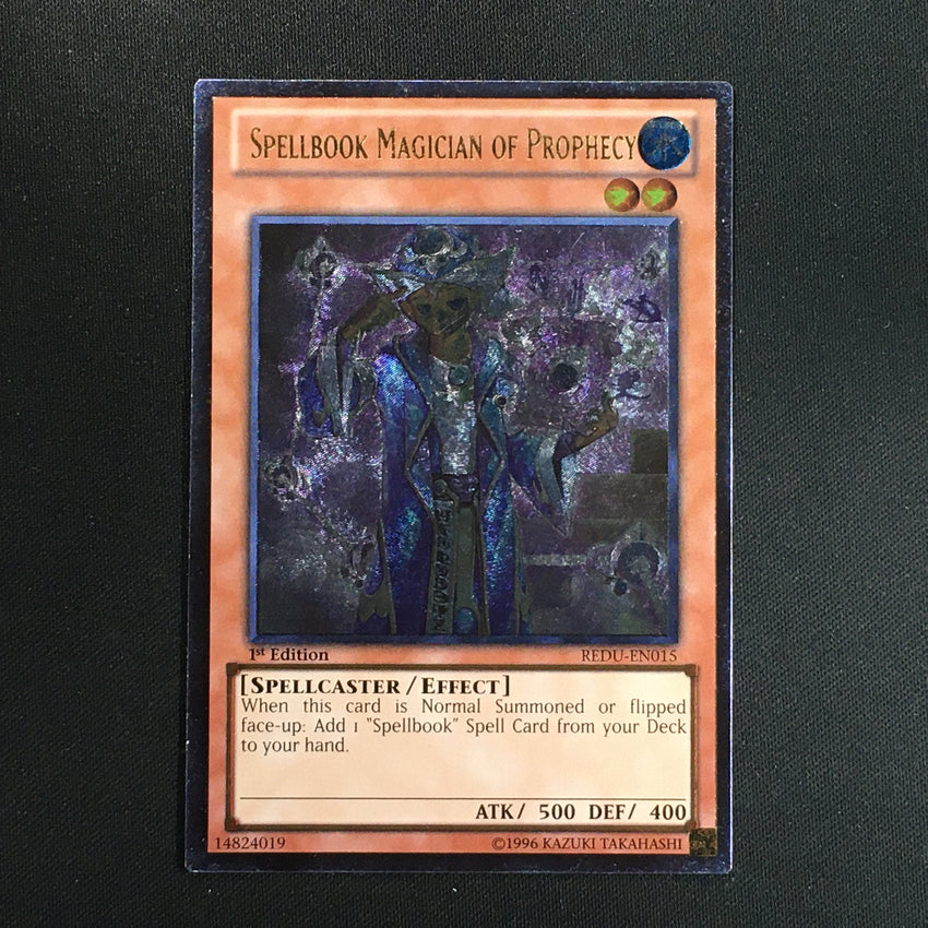 Ultimate Rare - Spellbook Magician Of Prophecy