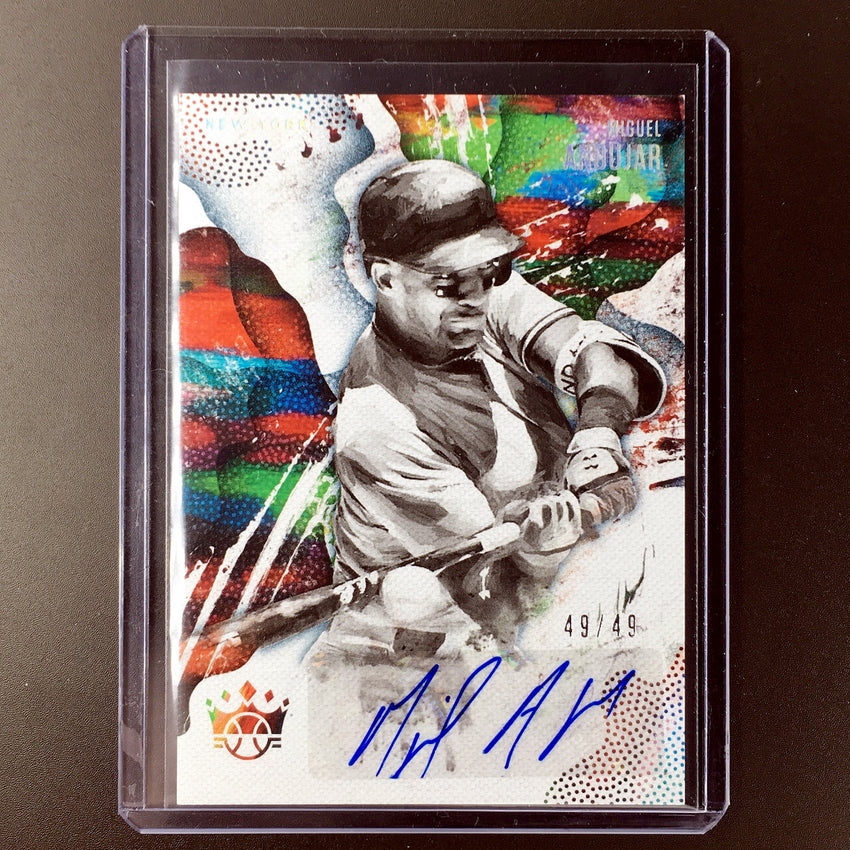 2019 Diamond Kings MIGUEL ANDUJAR Auto 49/49-Cherry Collectables