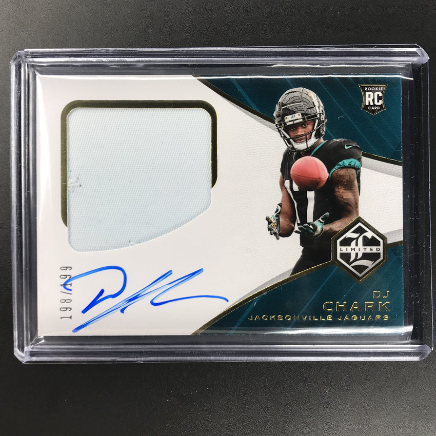 2018 Limited DJ CHARK Rookie Patch Auto 198/199-Cherry Collectables
