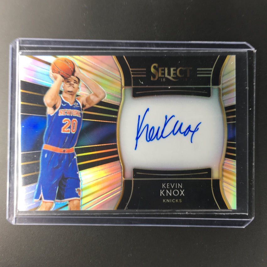 2018-19 Select KEVIN KNOX Rookie Silver Auto 87/199-Cherry Collectables