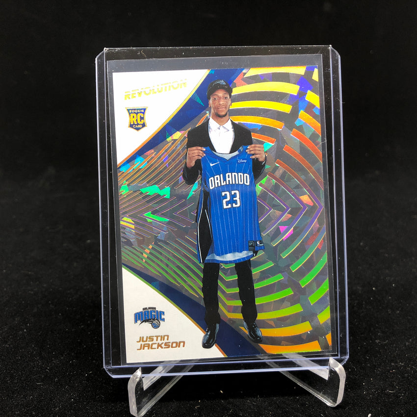 18-19 Revolution JUSTIN JACKSON RC Chinese New Year Holo Gold 5/8-Cherry Collectables