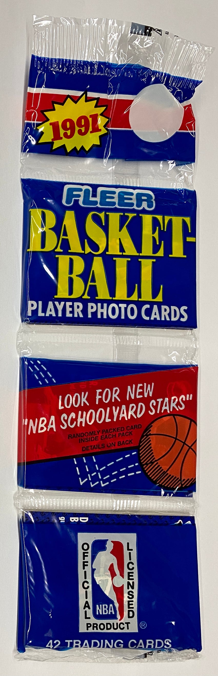 1991-92 Fleer Basketball Rack Pack