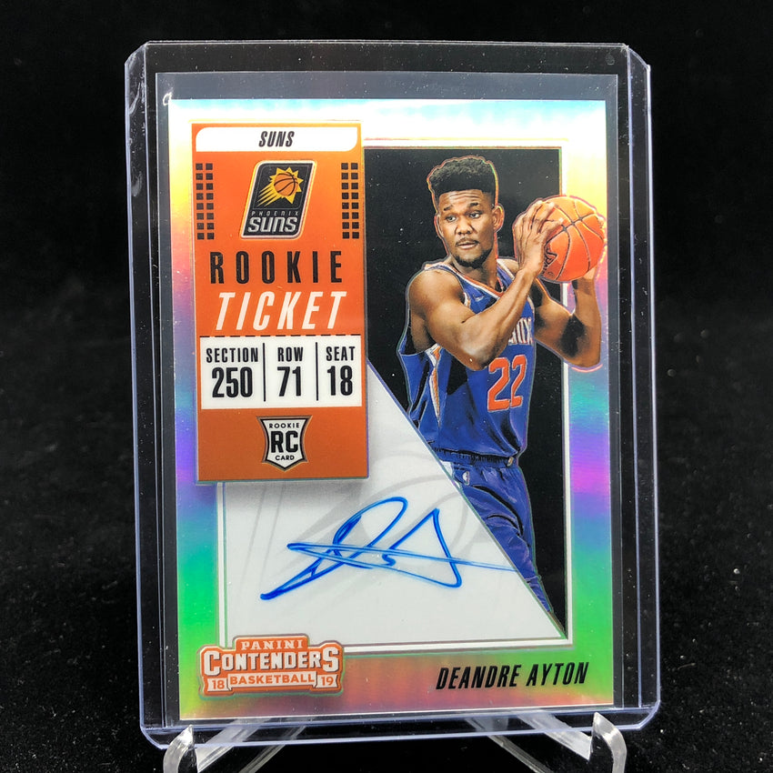 18-19 Contenders DEANDRE AYTON RC Rookie Ticket Variation Premium Optic Auto-Cherry Collectables