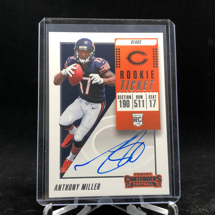 2018 Contenders ANTHONY MILLER RC Rookie Ticket Auto Variation-Cherry Collectables