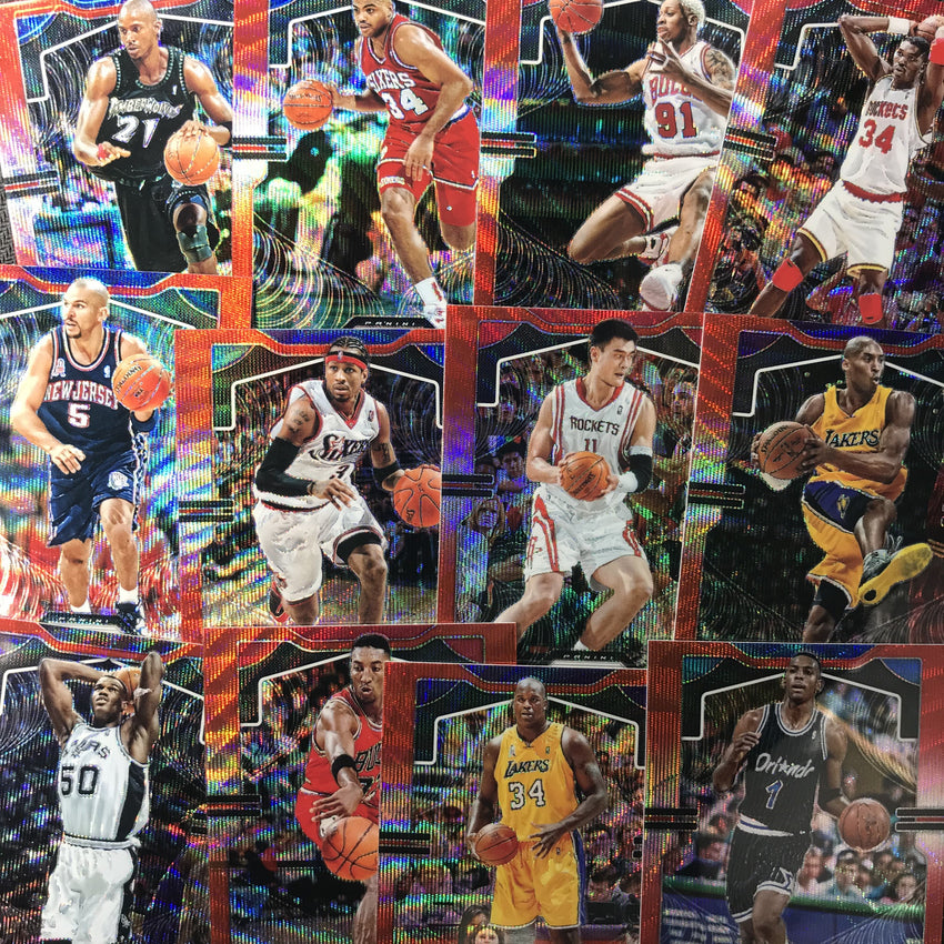 2019-20 Prizm SPENCER DINWIDDIE Ruby Wave Prizm #48-Cherry Collectables