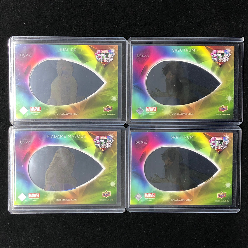 2016 Marvel Gems Diamond Cut Pear - Pick Your Card-Cherry Collectables
