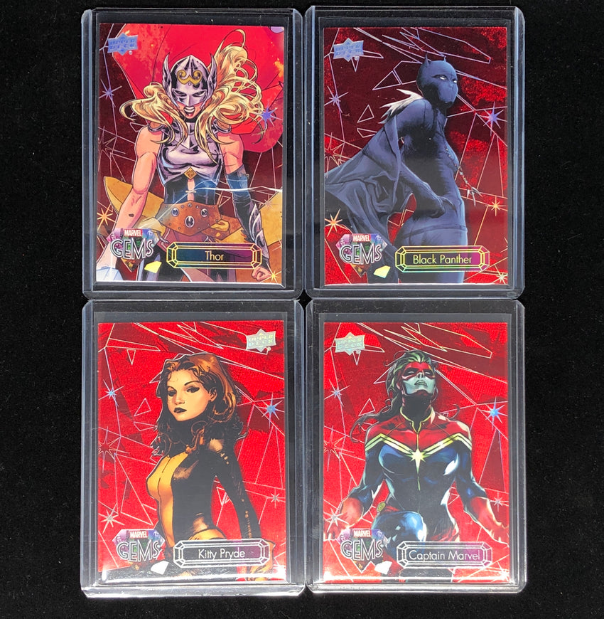 2016 Marvel Gems Base Ruby /99 - Pick Your Card-Cherry Collectables