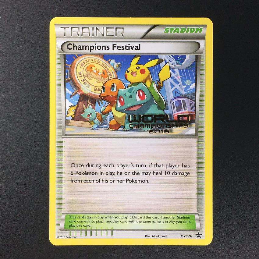 Champions Festival - XY176 - Worlds 2016 Promo (A)-Cherry Collectables