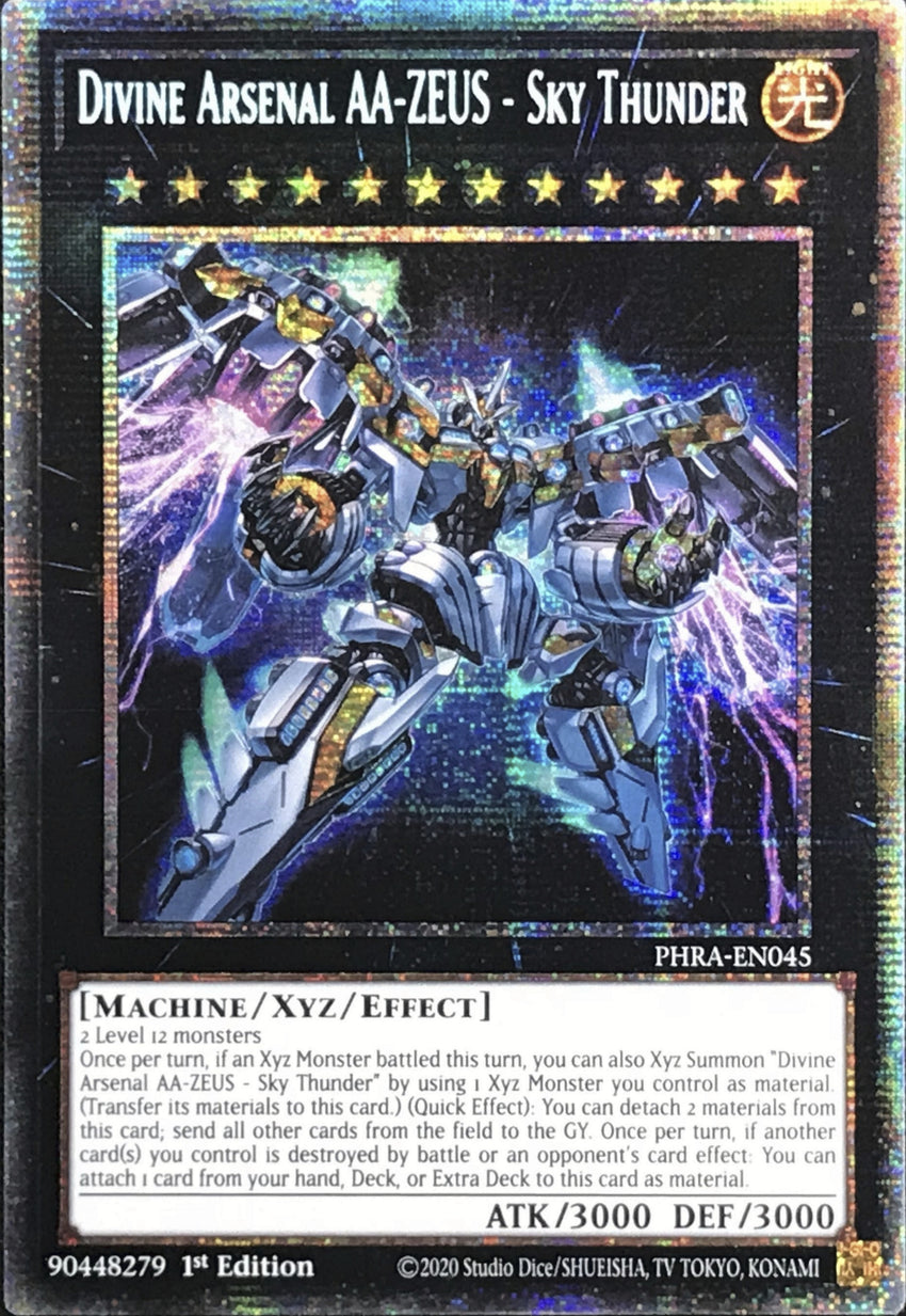STARLIGHT Divine Arsenal AA-ZEUS - Sky Thunder - PHRA-EN045 - 1st Edition (A)-Cherry Collectables