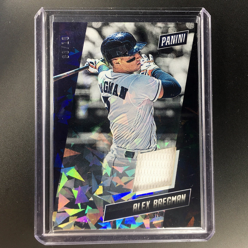 2019 The National ALEX BREGMAN Cracked Ice Jersey 8/10-Cherry Collectables