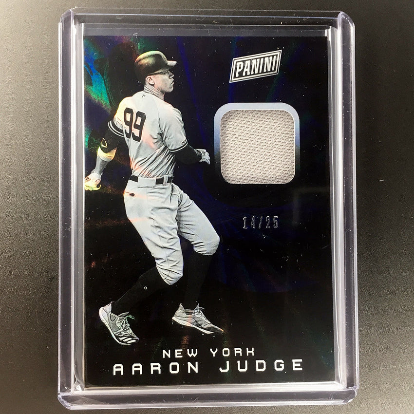 2019 The National AARON JUDGE Laser Patch 14/25-Cherry Collectables