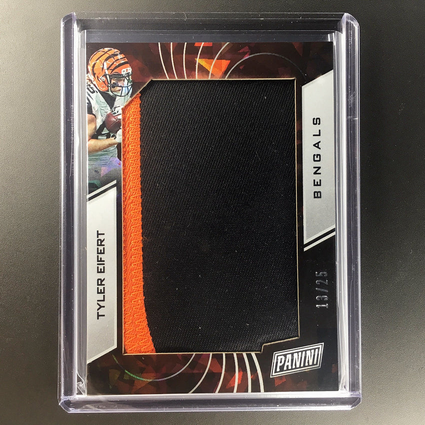 2019 The National TYLER EIFERT Jumbo Patch 13/25-Cherry Collectables