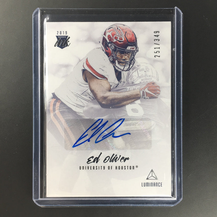 2019 Luminance ED OLIVER Rookie Ink Auto 251/349-Cherry Collectables