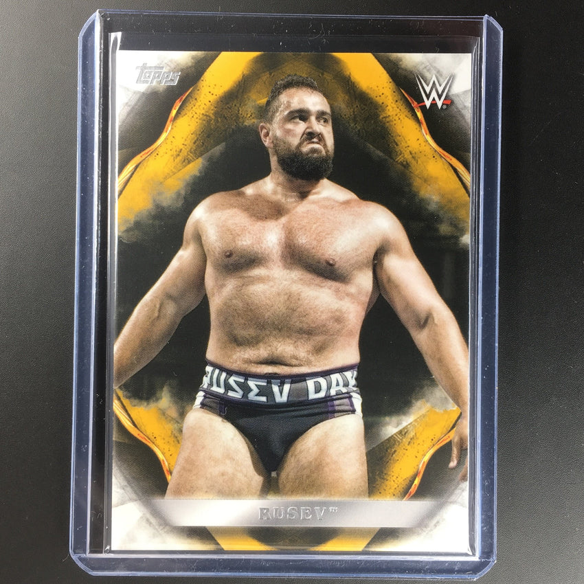 2019 WWE Undisputed RUSEV Gold 2/10-Cherry Collectables
