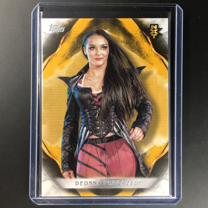 2019 WWE Undisputed DEONNA PURRAZZO Gold 10/10-Cherry Collectables