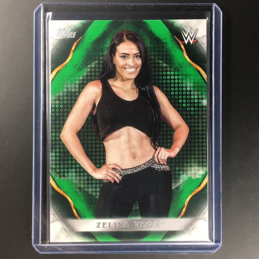 2019 WWE Undisputed ZELINA VEGA Green 33/50-Cherry Collectables