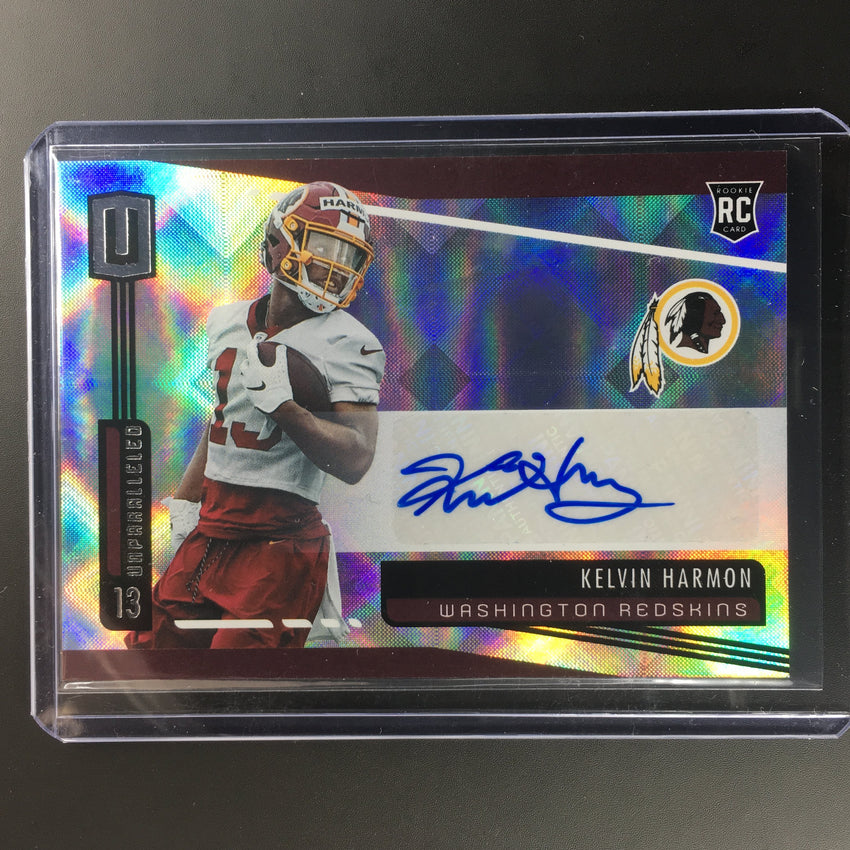 2019 Unparalled KELVIN HARMON Rookie Auto #239-Cherry Collectables