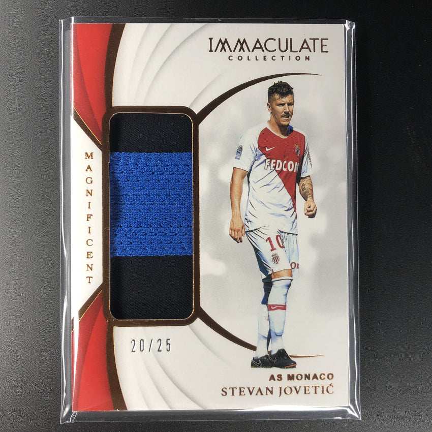 2018-19 Immaculate STEVAN JOVETIC Magnificent Patch 20/25-Cherry Collectables