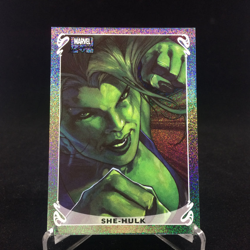 2018 Marvel Masterpiece SHE-HULK 14 OF 20 Holofoil-Cherry Collectables