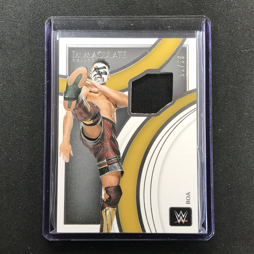 2022 Immaculate Boa Superstar Swatches Relic 52/99