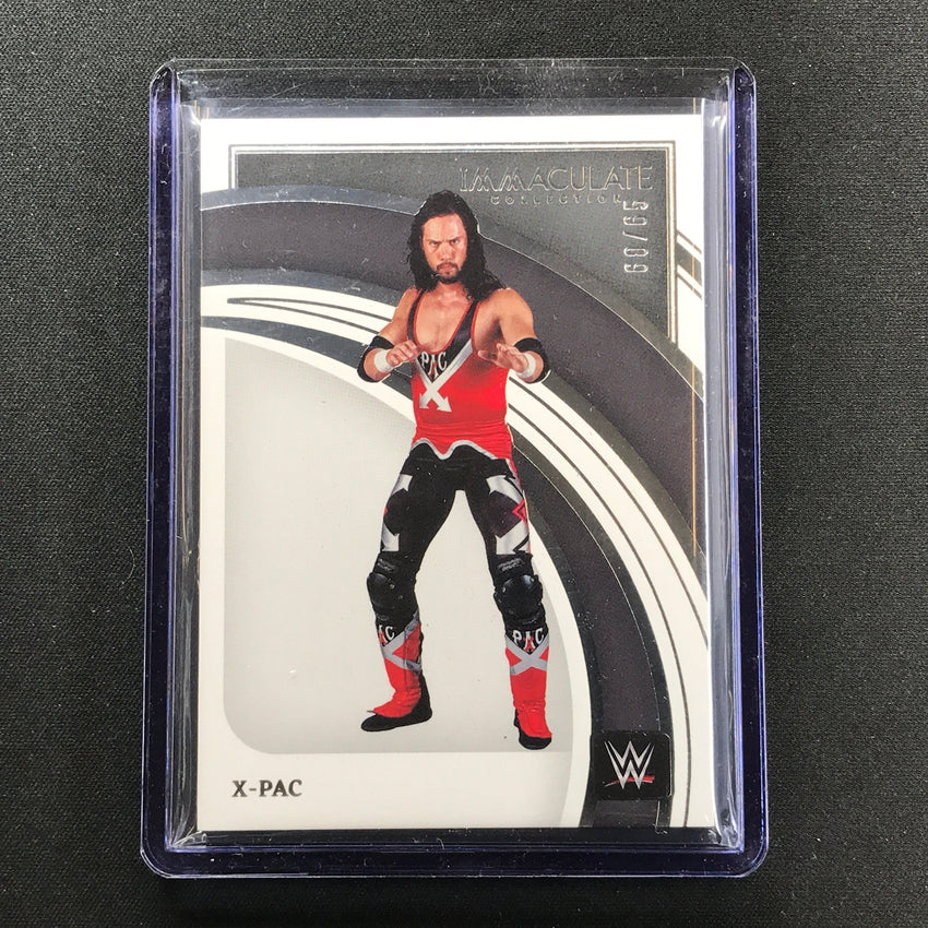2022 Immaculate X-pac Base 60/65