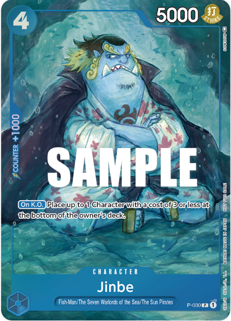Jinbe #P-030 - One Piece Event Pack Vol. 1 Promo