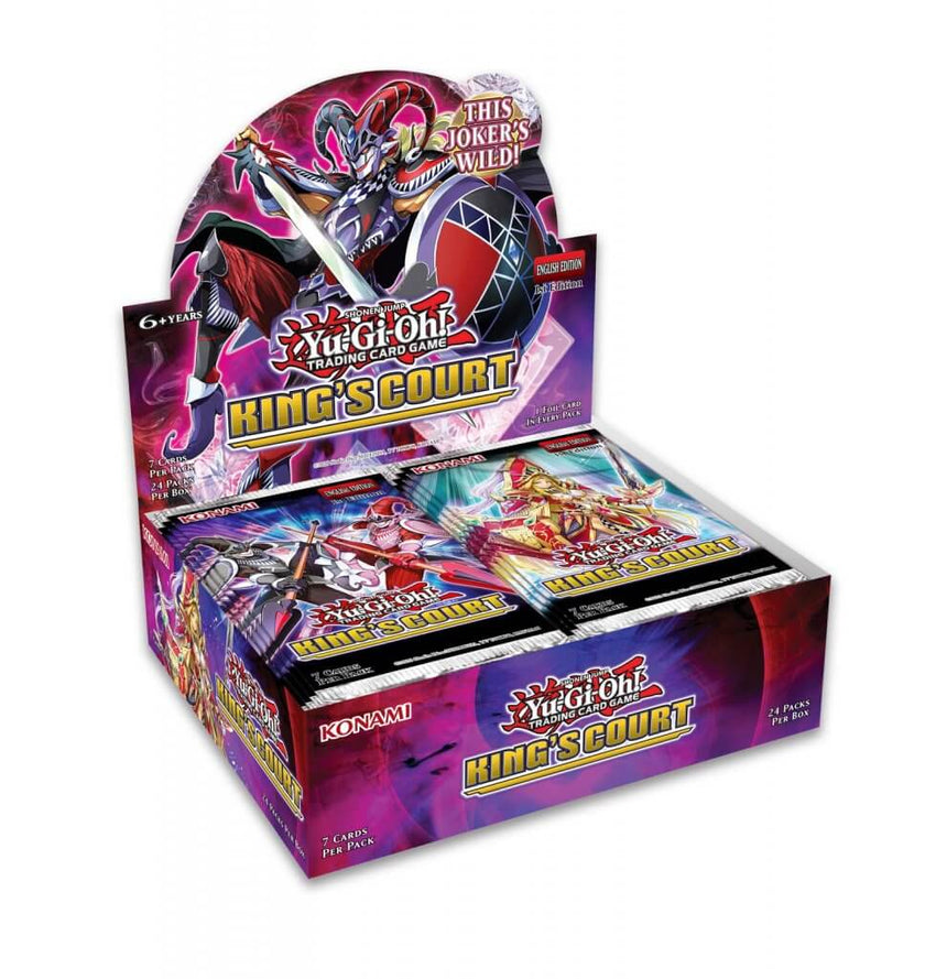YU-GI-OH! TCG King's Court Booster Box 1st Edition