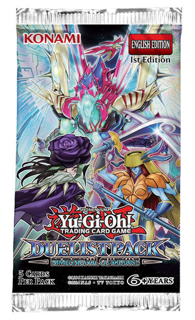 Yu-GI-Oh! TCG Dimensional Guardians Duelist Booster Pack-Cherry Collectables