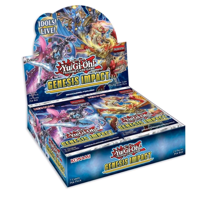 YU-GI-OH! TCG Genesis Impact Booster Box-Cherry Collectables