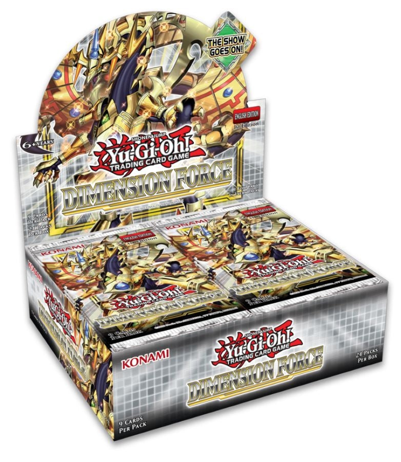 Yu-Gi-Oh! TCG Dimension Force Booster Box 1st Edition
