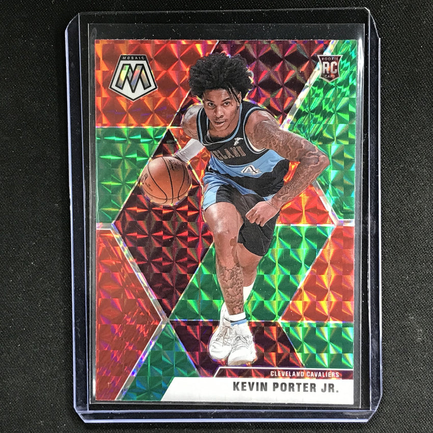 2019-20 Mosaic KEVIN PORTER JR. Rookie Red Green Choice Fusion #248-Cherry Collectables