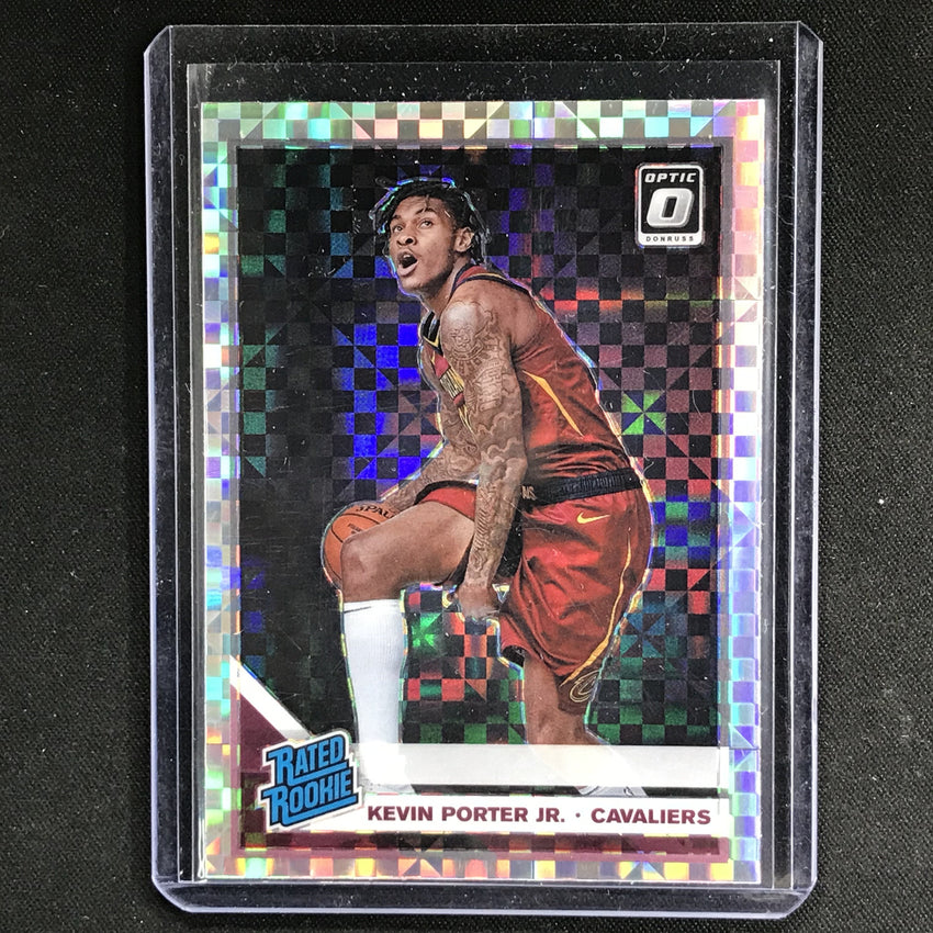 2019-20 Donruss Optic KEVIN PORTER JR. Rated Rookie Checkerboard #179-Cherry Collectables