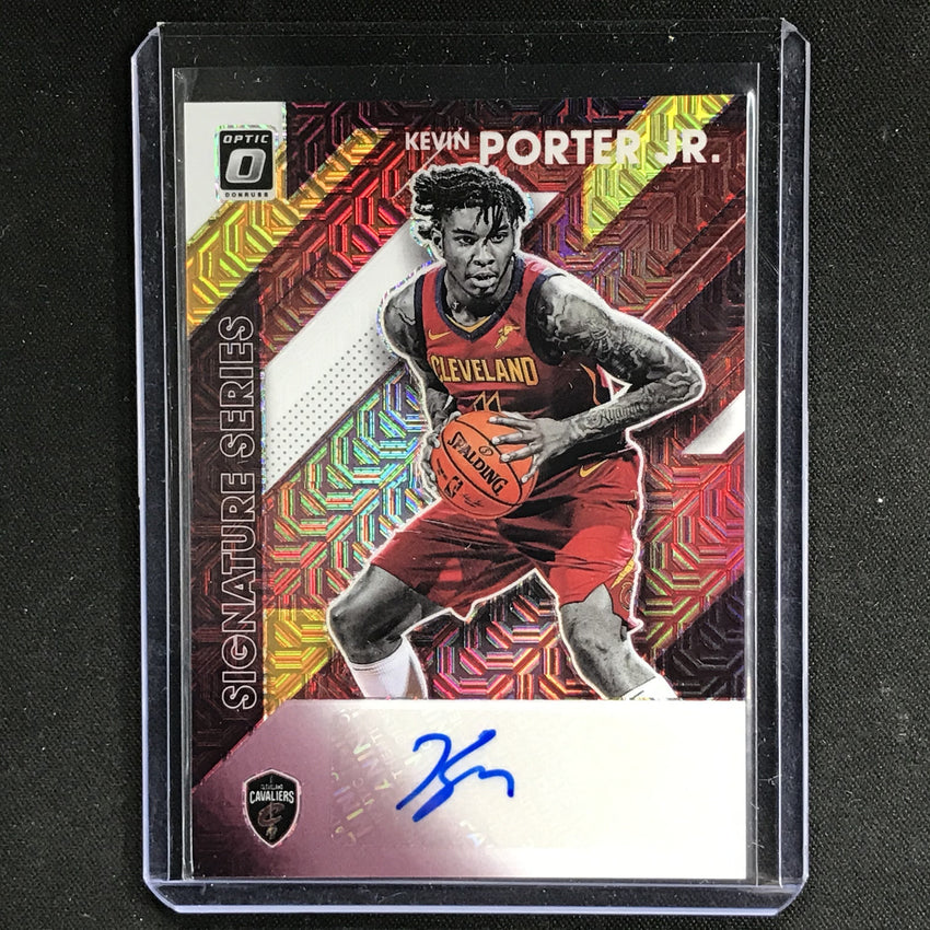 2019-20 Donruss Optic KEVIN PORTER JR. Signature Series Choice Red #KPJ (F)-Cherry Collectables
