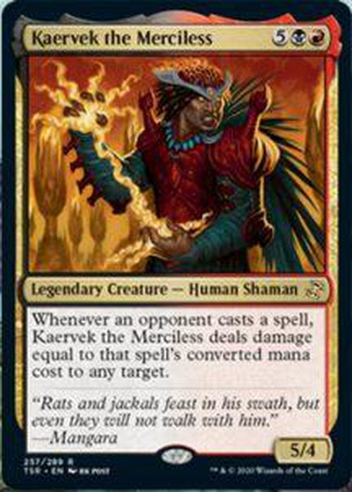 Kaervek the Merciless 257/289 - Time Spiral Remastered-Cherry Collectables