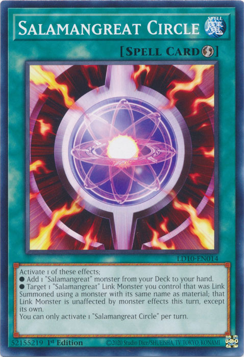 Salamangreat Circle - LD10-EN014 - Common 1st Edition