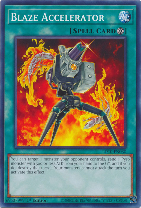 Blaze Accelerator - LD10-EN030 - Common 1st Edition