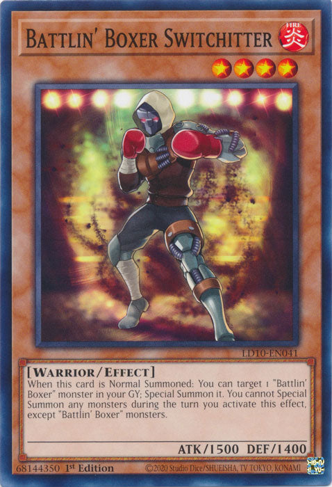 Battlin' Boxer Switchitter - LD10-EN041 - Common 1st Edition