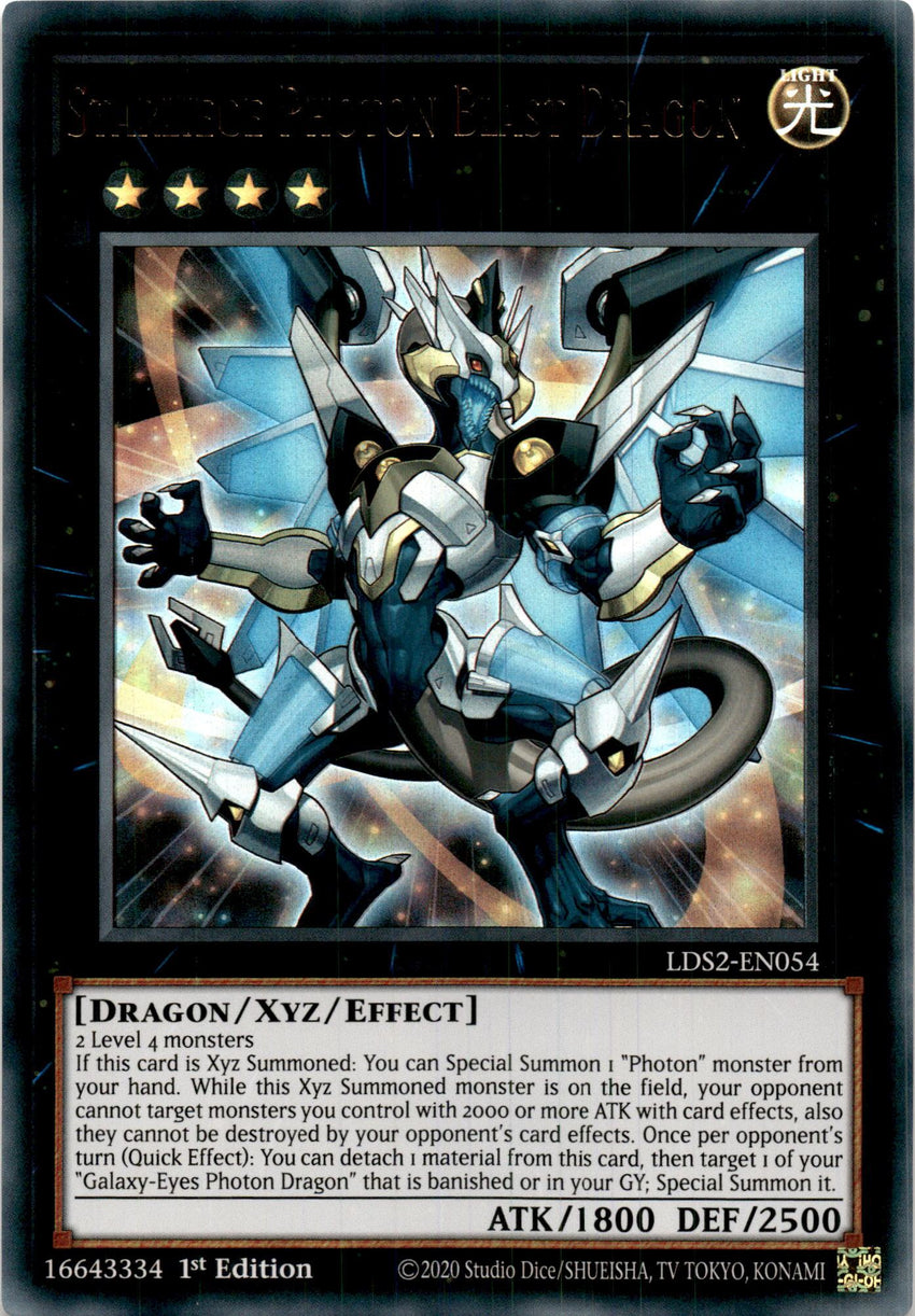 GREEN Starliege Photon Blast Dragon - LDS2-EN054 - Ultra 1st Edition-Cherry Collectables