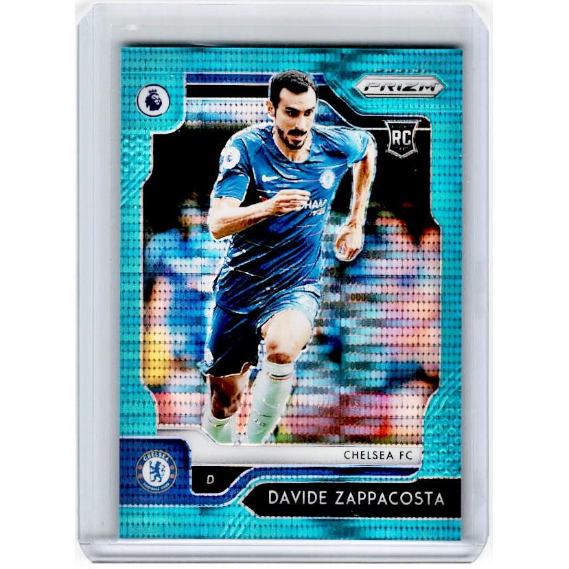 2019-20 Prizm EPL Breakaway Soccer DAVIDE ZAPPACOSTA Rookie Teal Prizm 5/35-Cherry Collectables