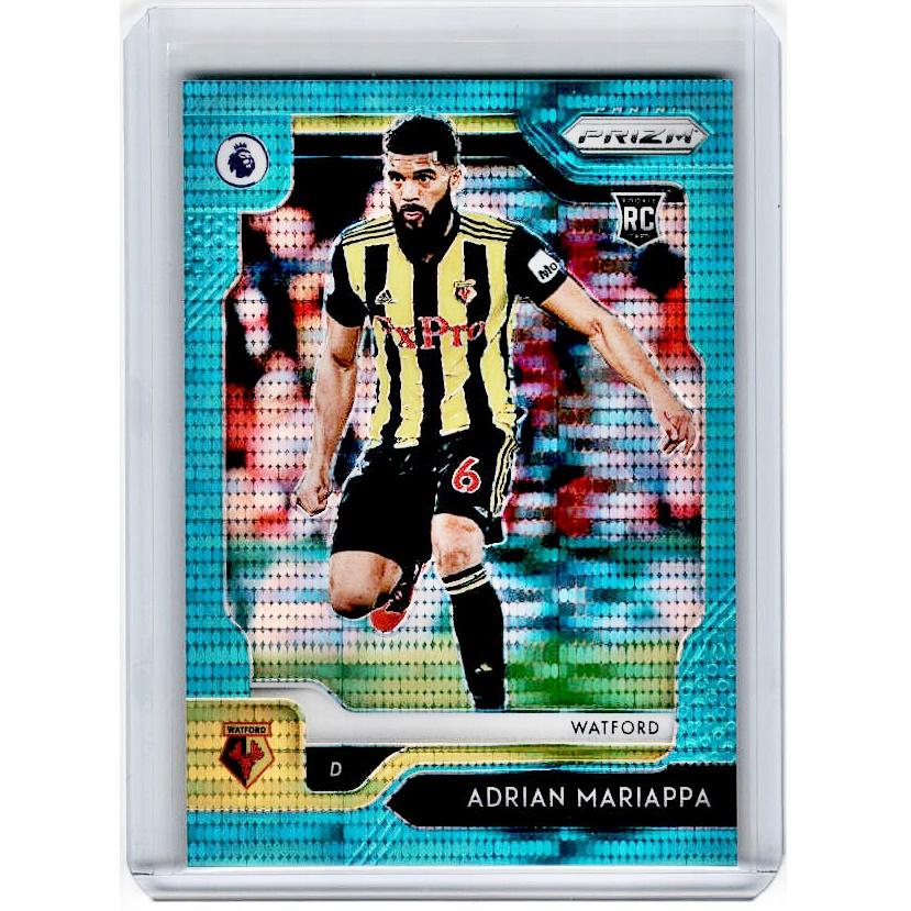 2019-20 Prizm EPL Breakaway Soccer ADRIAN MARIAPPA Rookie Teal Prizm 20/35-Cherry Collectables