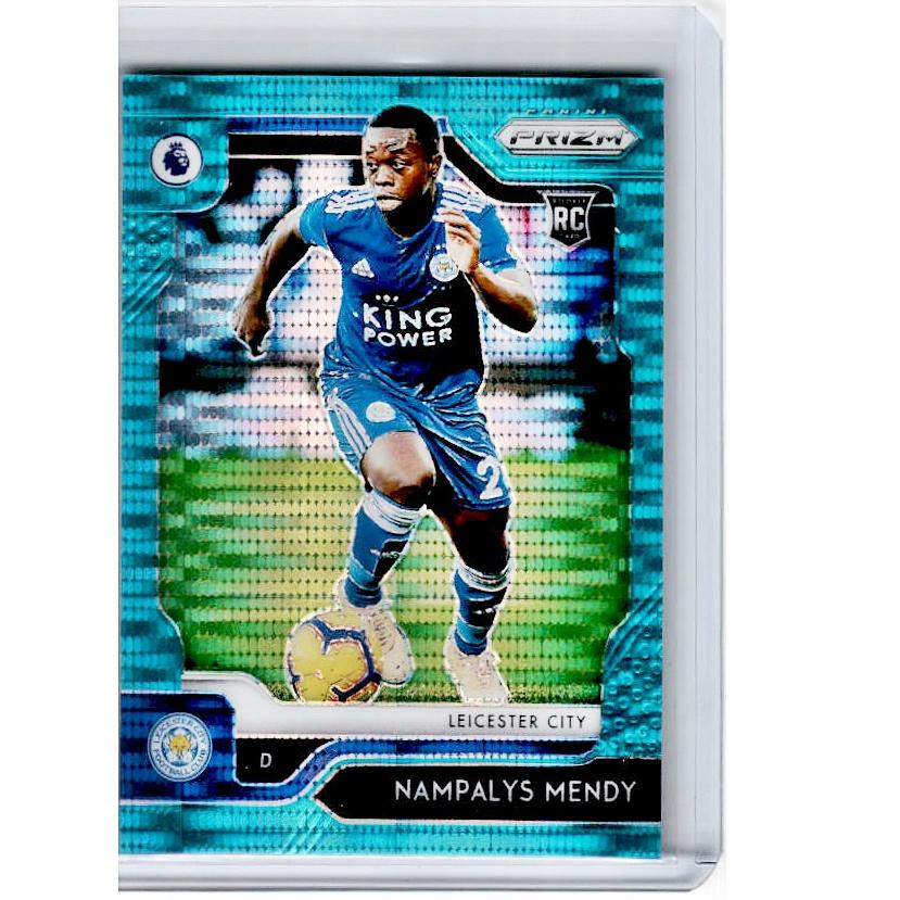 2019-20 Prizm EPL Breakaway Soccer NAMPALYS MENDY Rookie Teal Prizm 29/35-Cherry Collectables