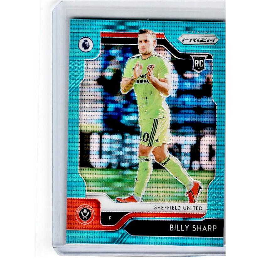 2019-20 Prizm EPL Breakaway Soccer BILLY SHARP Rookie Teal Prizm 16/35-Cherry Collectables