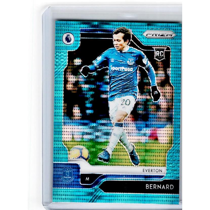 2019-20 Prizm EPL Breakaway Soccer BERNARD Rookie Teal Prizm 10/35-Cherry Collectables