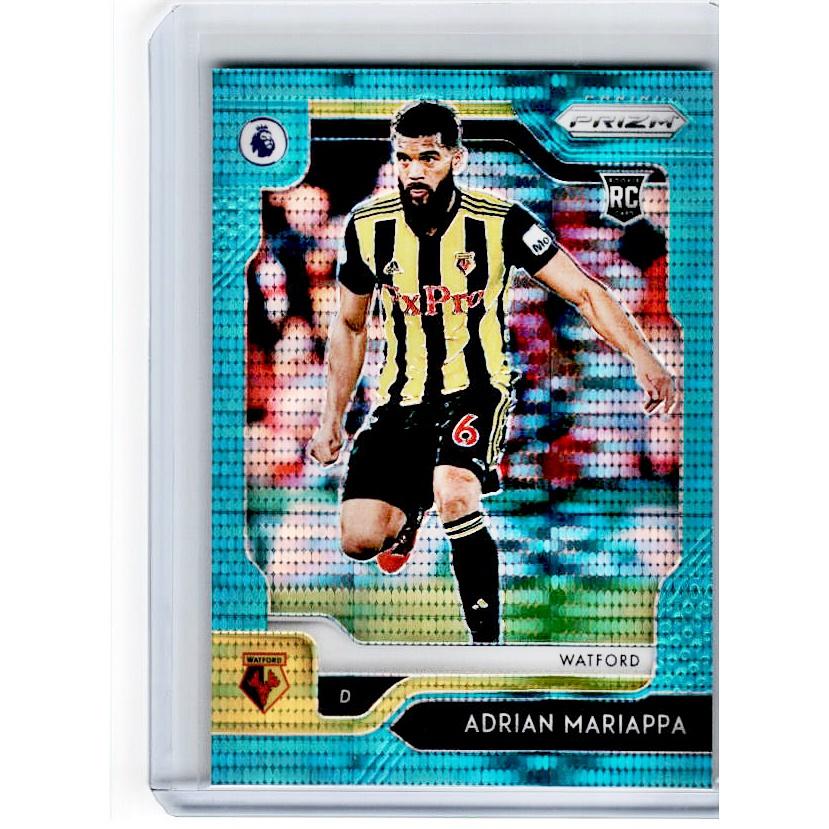 2019-20 Prizm EPL Breakaway Soccer ADRIAN MARIAPPA Rookie Teal Prizm 3/35-Cherry Collectables
