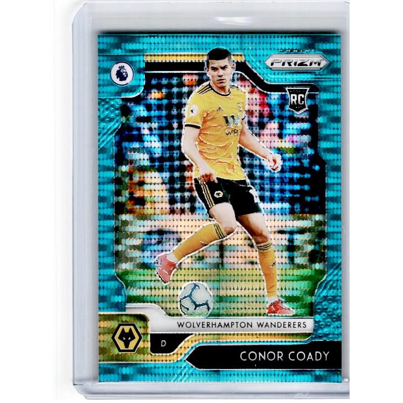2019-20 Prizm EPL Breakaway Soccer CONOR COADY Rookie Teal Prizm 25/35-Cherry Collectables
