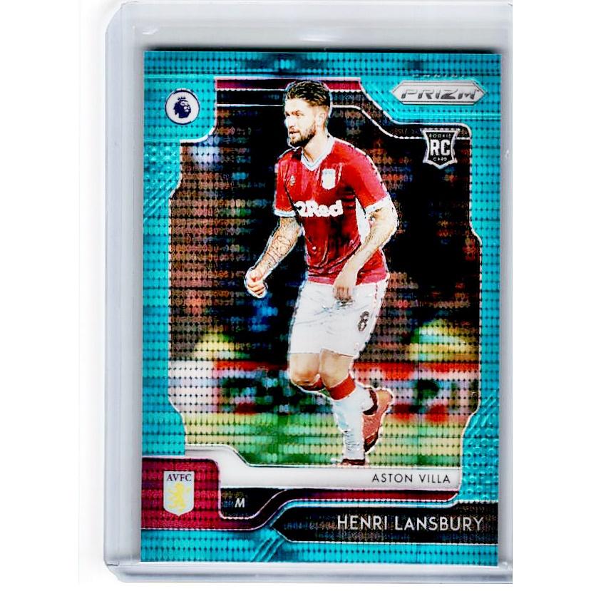 2019-20 Prizm EPL Breakaway Soccer HENRI LANSBURY Rookie Teal Prizm 20/35-Cherry Collectables