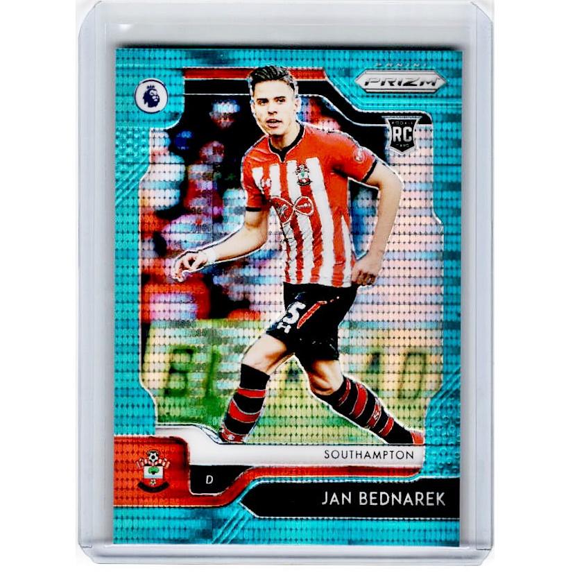2019-20 Prizm EPL Breakaway Soccer JAN BEDNAREK Rookie Teal Prizm 31/35-Cherry Collectables