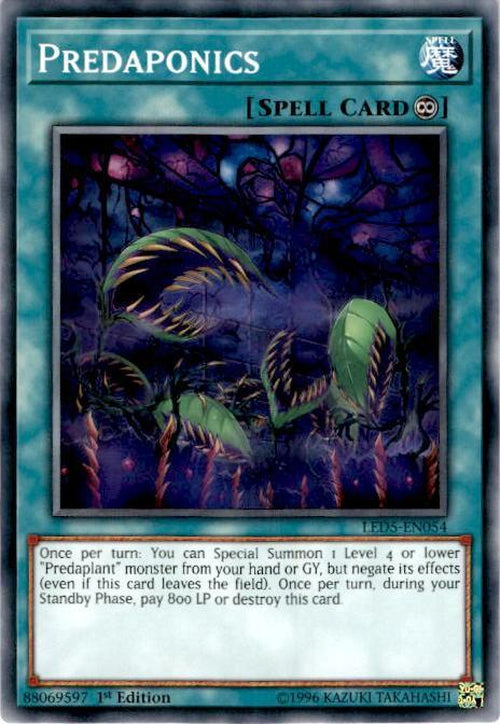 Predaponics - LED5-EN054 - Common 1st Edition-Cherry Collectables