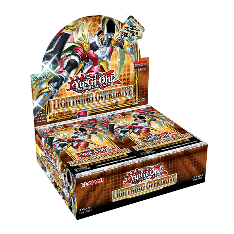 Yu-Gi-Oh! TCG Lightning Overdrive Booster Box 1st Edition Cherry Collectables Yu-Gi-Oh! TCG Lightning Overdrive Booster Box 1st Edition Cherry Collectables