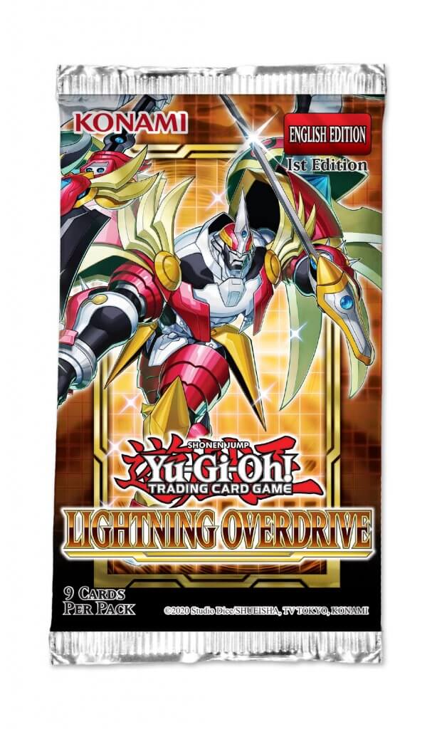 YU-GI-OH! TCG Lightning Overdrive Booster Pack (Pre Order May 13)-Cherry Collectables